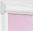 Рулонные кассетные шторы УНИ – Севилья розовый