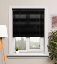 Деревянные жалюзи 25 мм, цвет 63 Черный