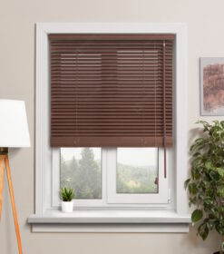 Деревянные жалюзи 25 мм, цвет 71 Пекан